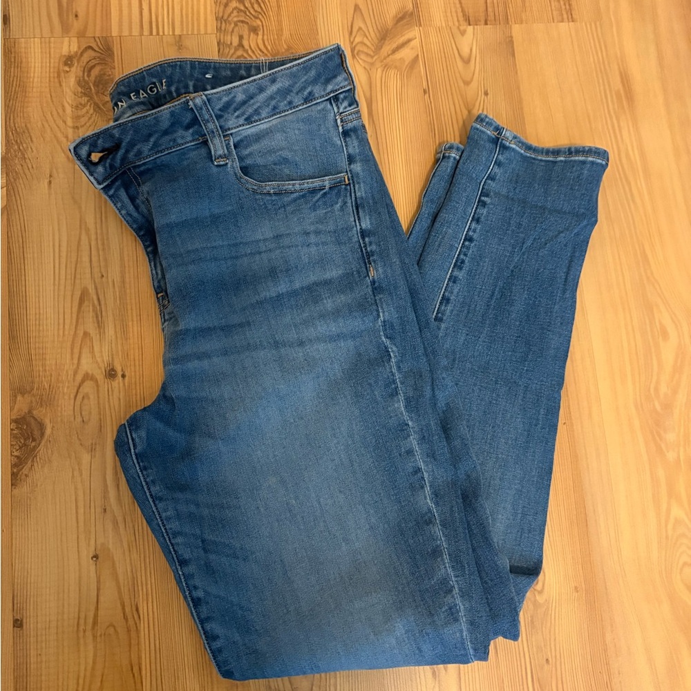 American Eagle Outfitters Women's Jegging - Blue Wash